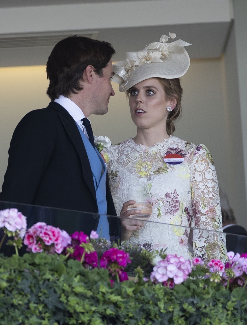 Принцесса Беатрис с мужем