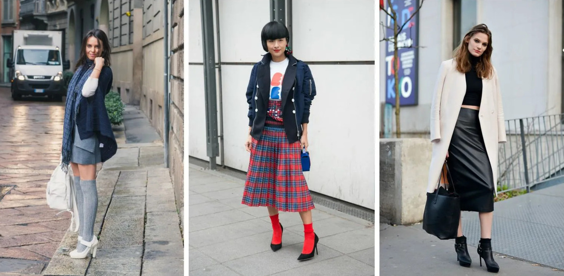 С каблуками и без них: как будем носить туфли с носками