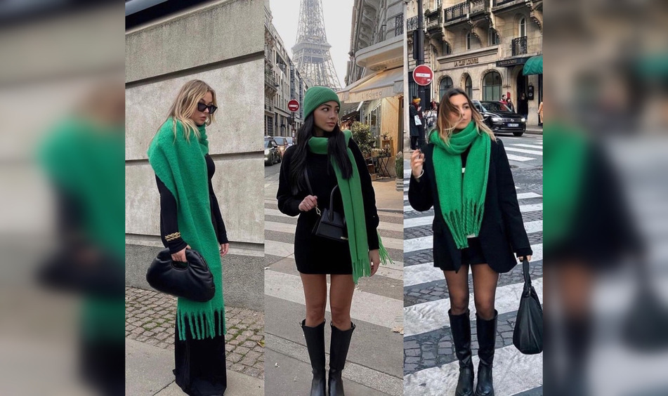 Принты и сочные цвета — выбираем трендовый шарф на весну 2024