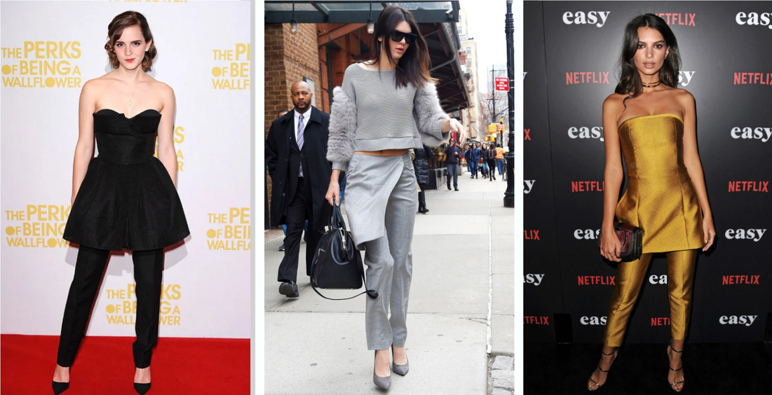 Юбка на брюки: тренд нулевых вернулся весной 2024