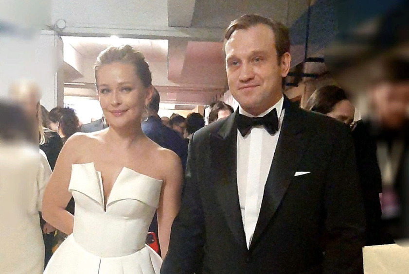 Юлия Пересильд и Михаил Тройник