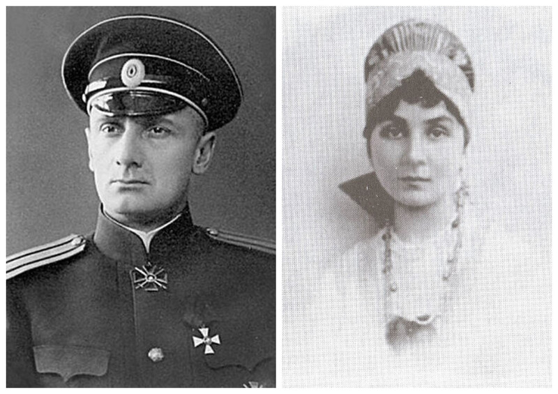 Александр Колчак и Анна Тимирева
