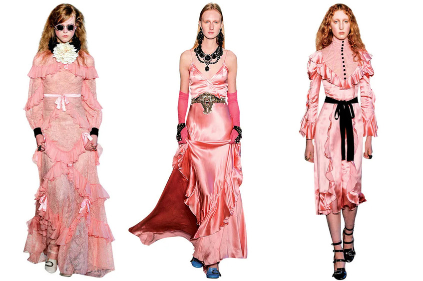 Огромная сумка, бантики и белые костюмы: что будем носить в 2024