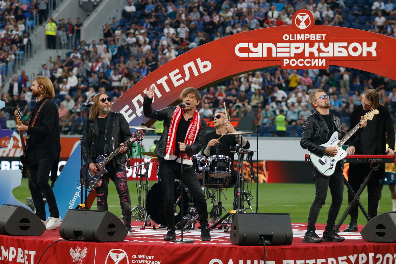 выступление в финале суперкубка