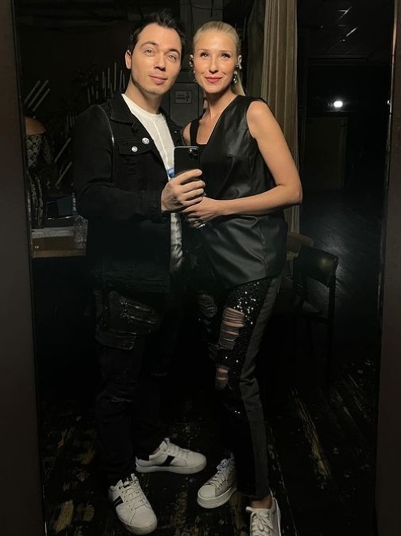 Родион Газманов с подругой