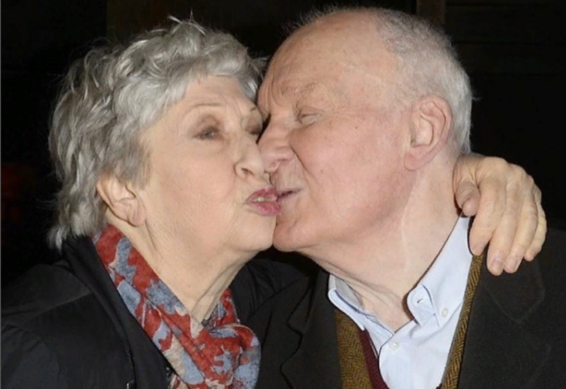 Джульетт Карре с мужем