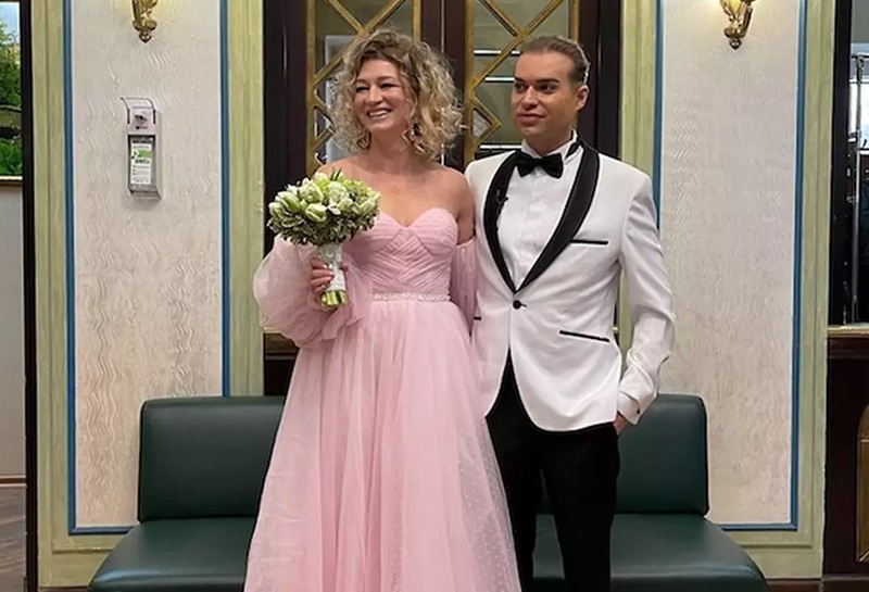 Гоген Солнцев со второй женой Полиной Терешкович