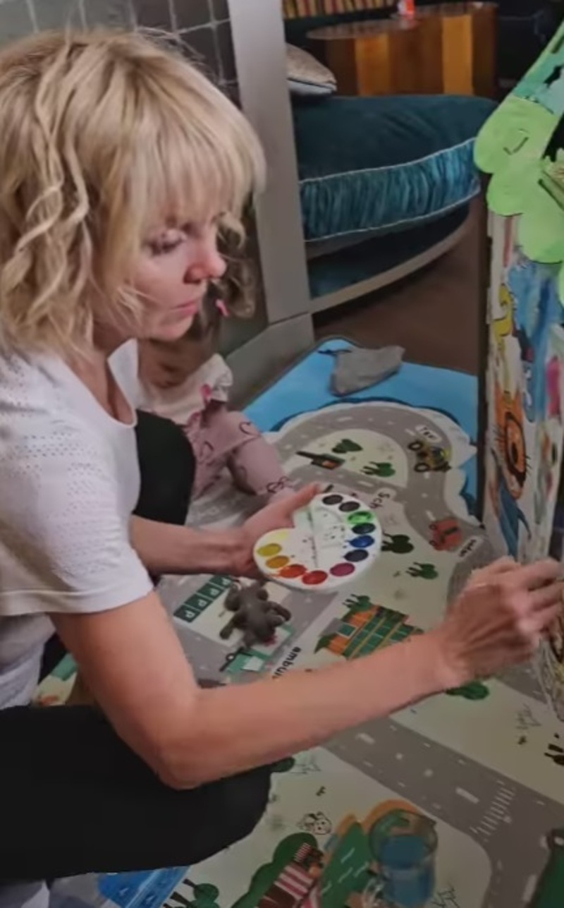 Валерия с внучкой