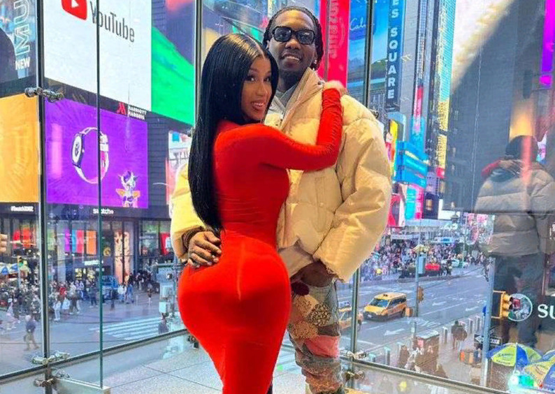 Карди Би с мужем