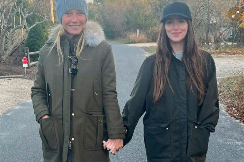 Гвинет Пэлтроу и Дакота Джонсон