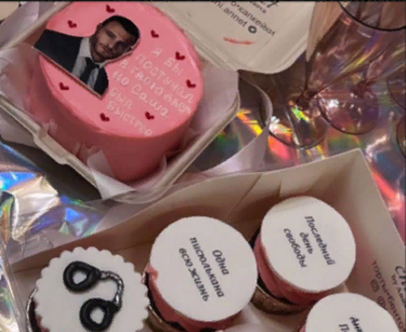 Панкейки на девичнике Вики