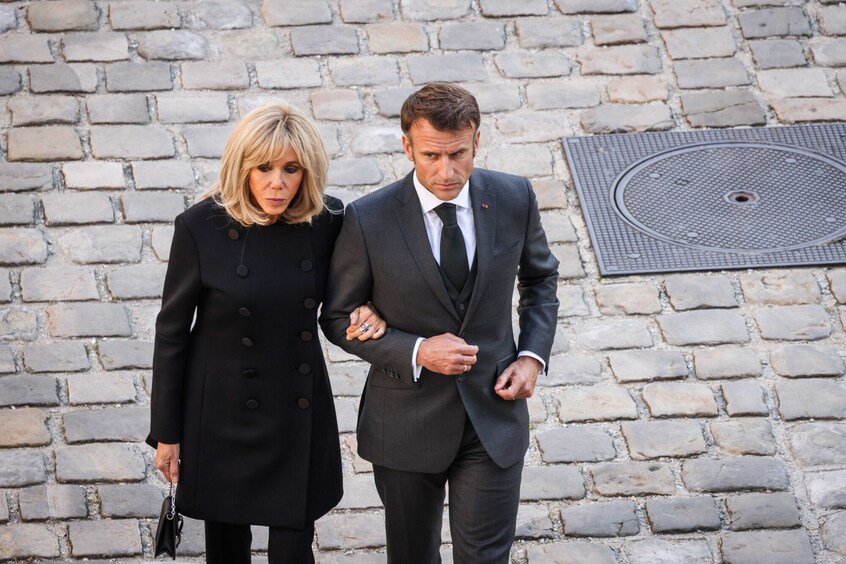 Бриджит и Эммануэль Макрон