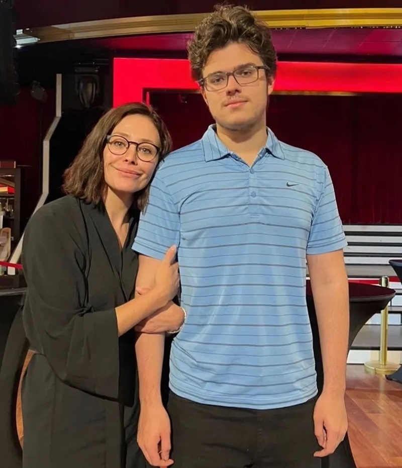 Екатерина Волкова с сыном Богданом