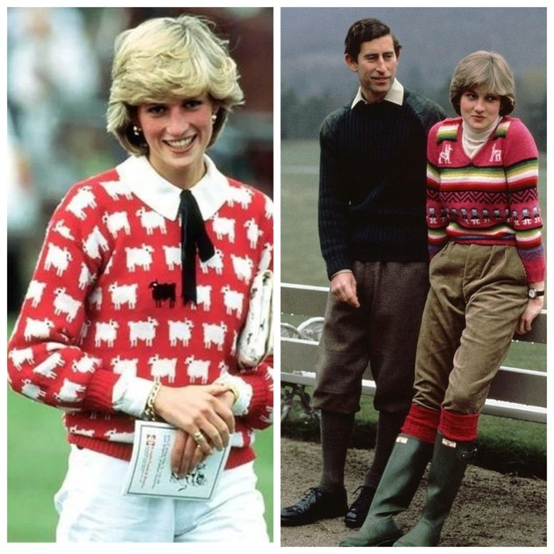 Бабушкин свитер, как у принцессы Дианы: с чем носить тренд осенне-зимнего сезона