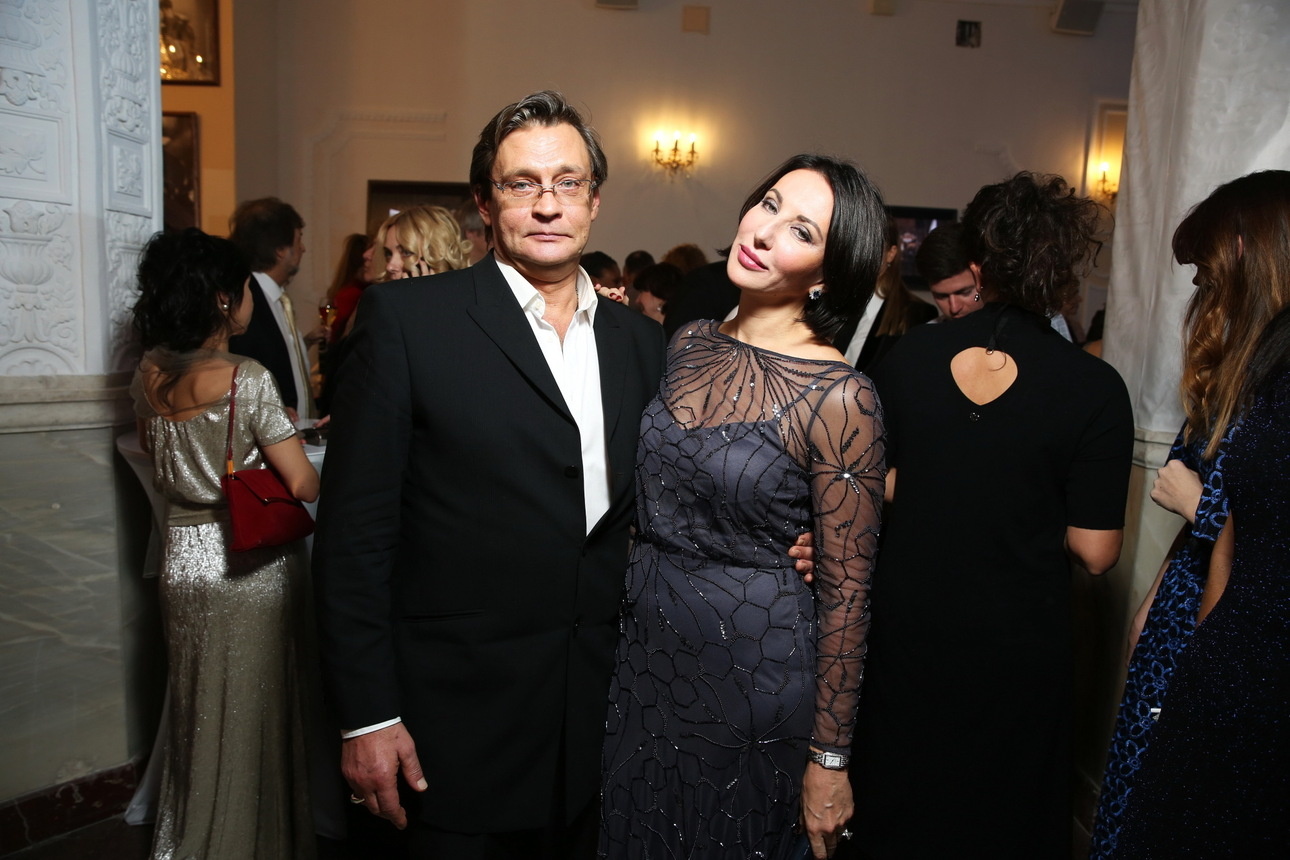 Александр Домогаров и Алика Смехова