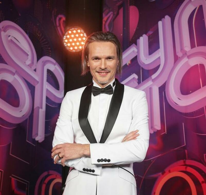 Сташевский во время проекта "Суперстар"