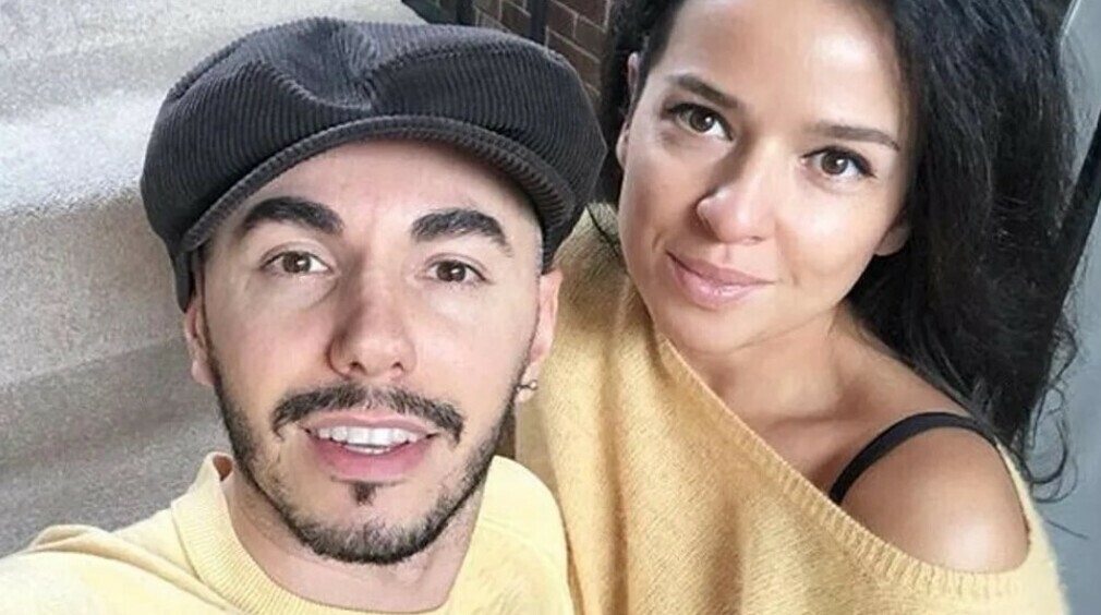 Тимур Родригез с женой Анной