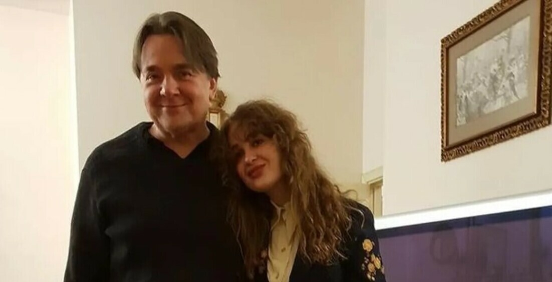 Константин Эрнст с дочкой Александрой