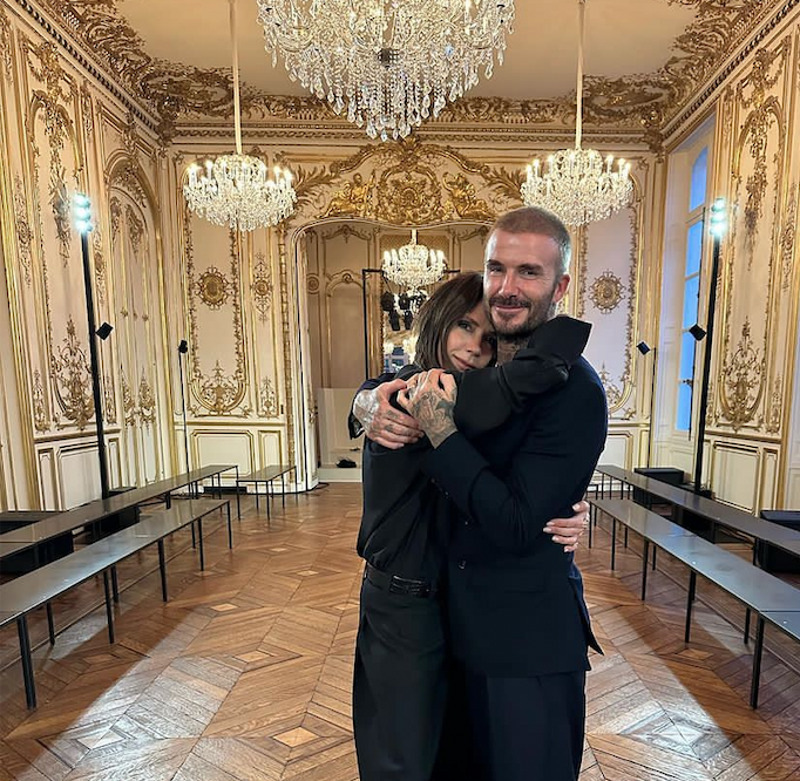 Дэвид Бекхэм приехал поддержать свою супругу