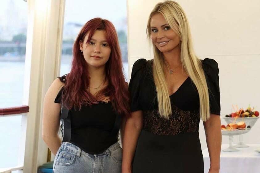 Дана Борисова с дочкой Полиной