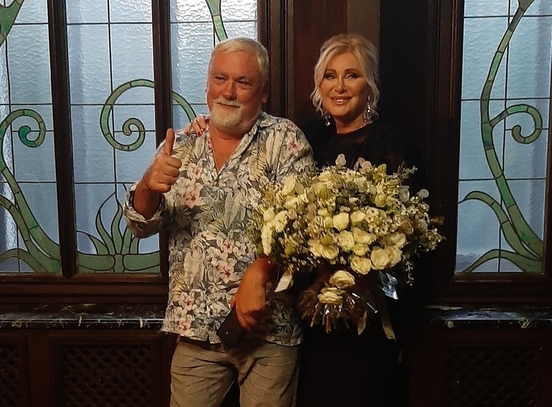 Вика Цыганова с мужем Вадимом Цыгановым