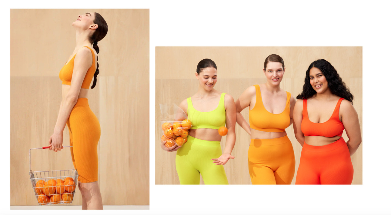 В летней коллекции российского бренда Belle YOU можно найти яркие топы и леггинсы