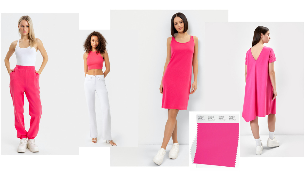 Подборка от бренда Mark Formellе в самом ярком и женственном цвете этого года