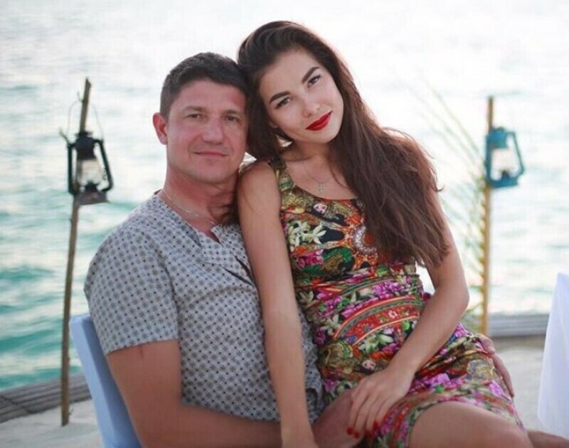 Звезда с бывшим мужем Вадимом Семеновым