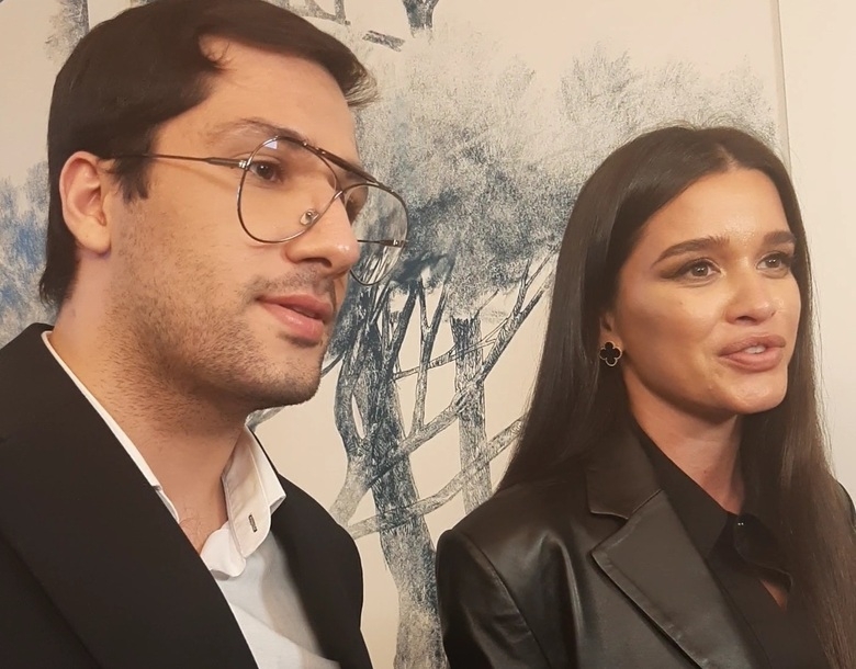 Ксения Бородина со спутником