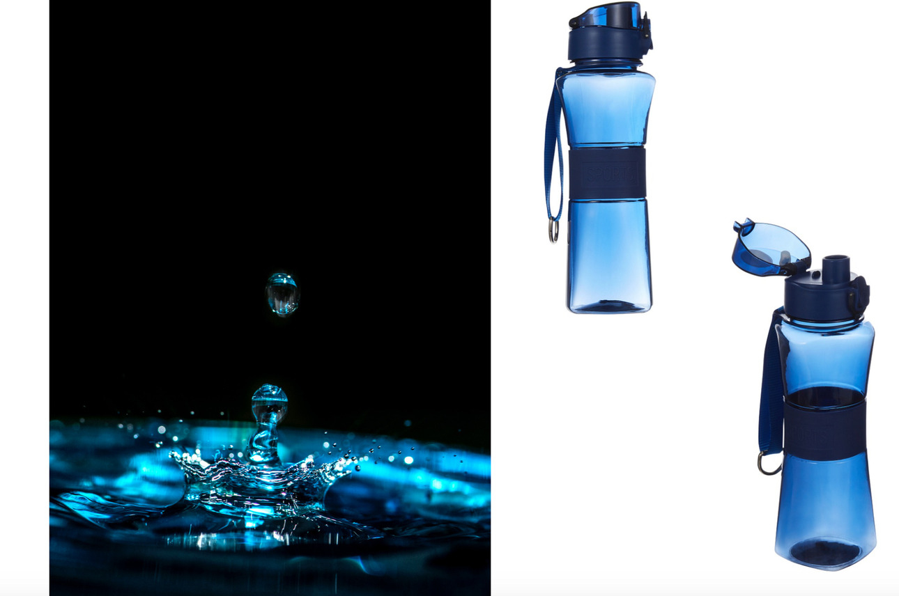 Бутылка для воды Fitness 600мл из Modi