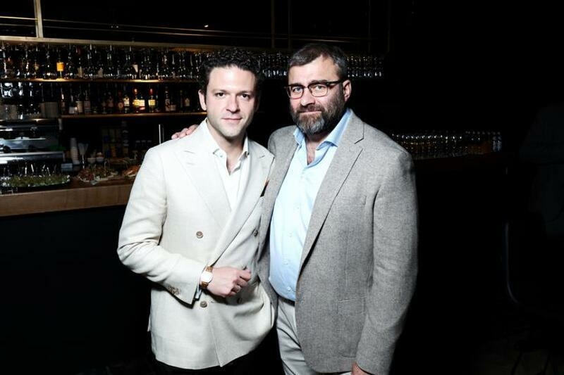 Вместе с Михаилом Пореченковым на премьере фильма "Хитровка"