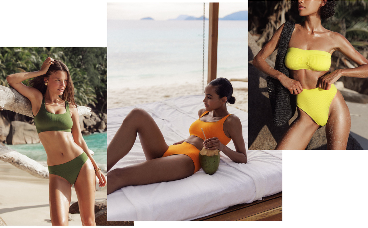 Новая капсула купальников под названием от бренда базового нижнего белья и одежды belle you