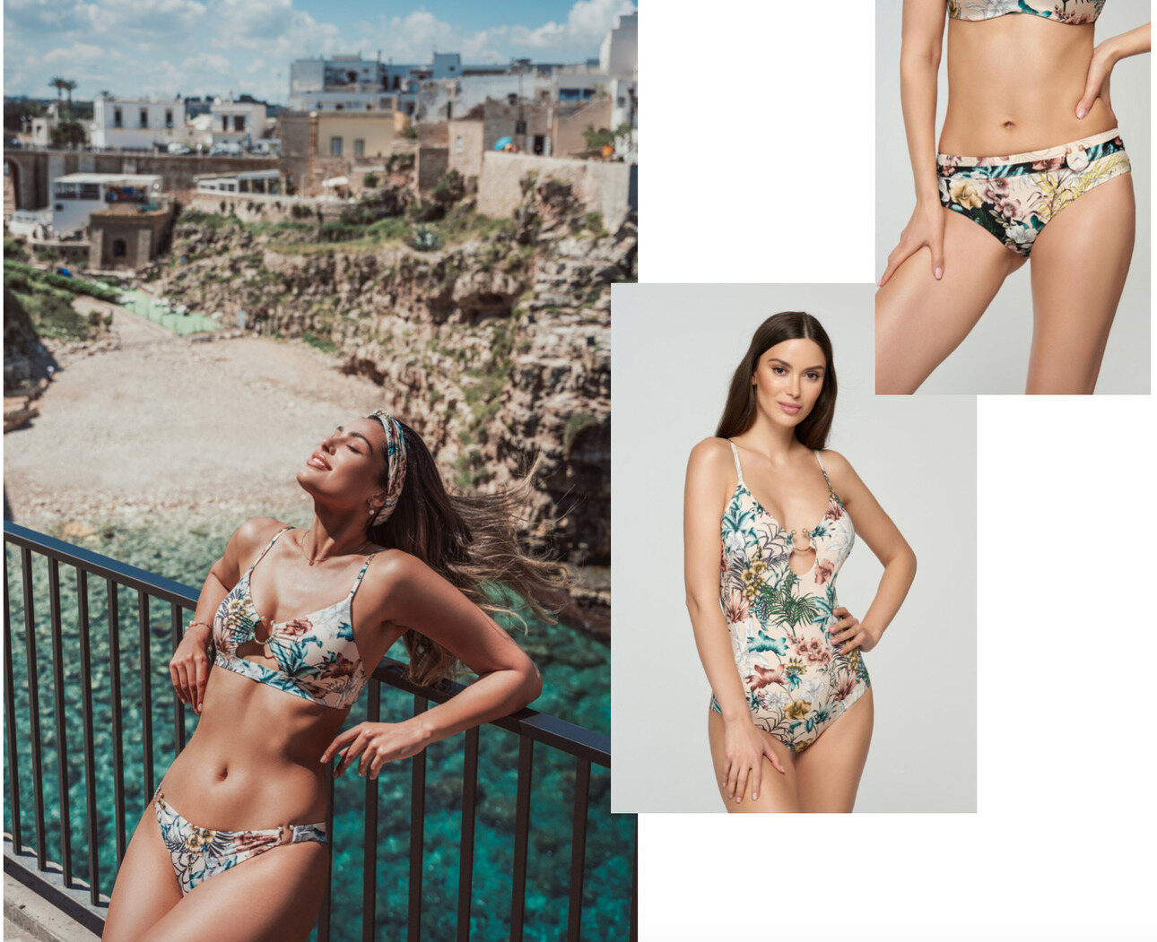 Коллекция «Flower Touch» с флористическим принтом от французского бренда Marc & André