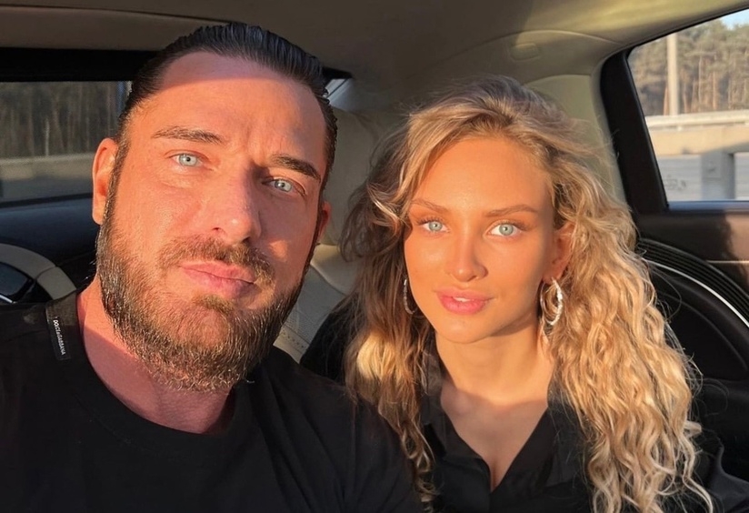 Курбан Омаров со своей девушкой Валерией