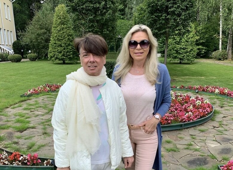 Валентин Юдашкин с женой