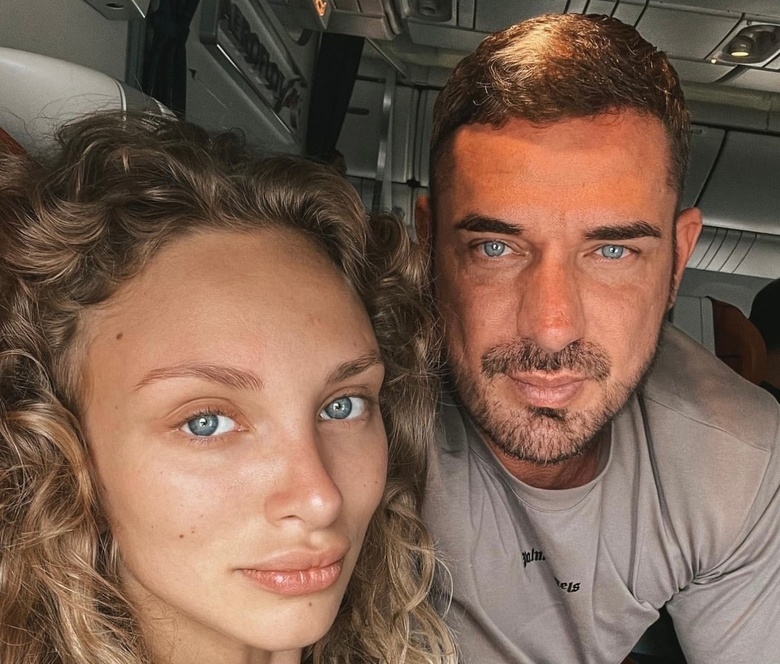 Курбан Омаров со своей девушкой Валерией