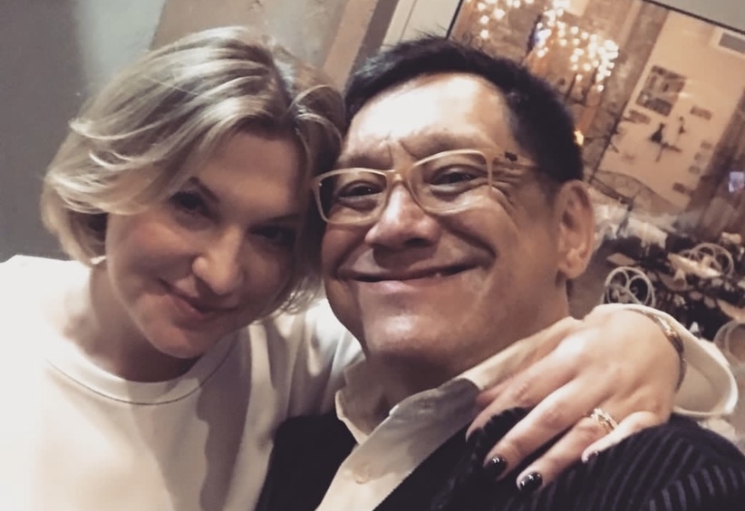 Егор Кончаловский и Мария Леонова