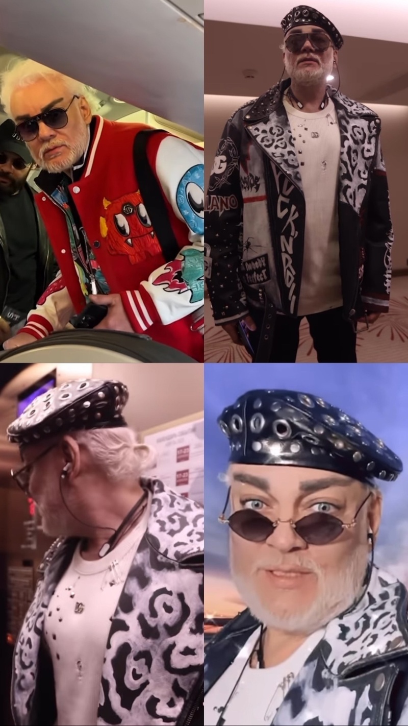 Певец любит экспериментировать со своим внешним видом