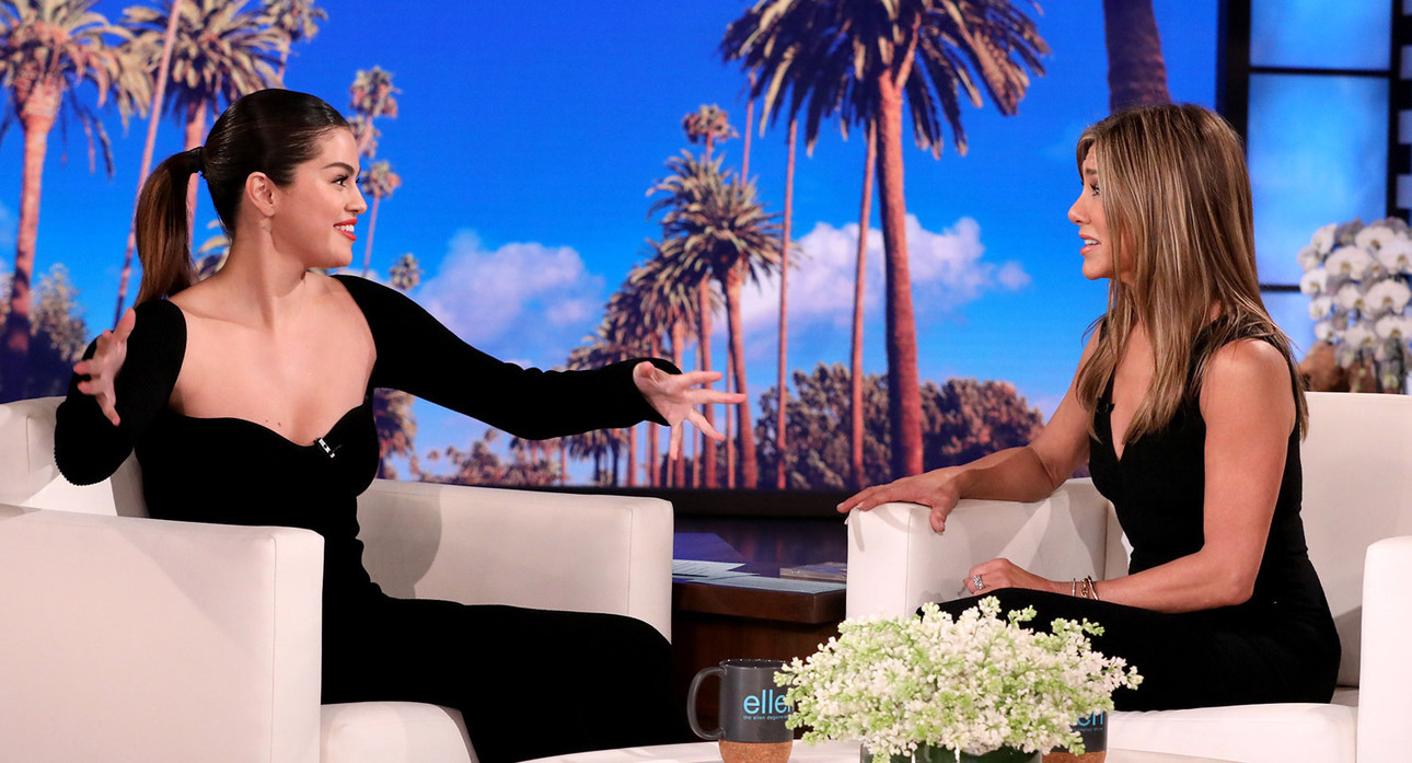 Дженнифер Энистон и Селена Гомес