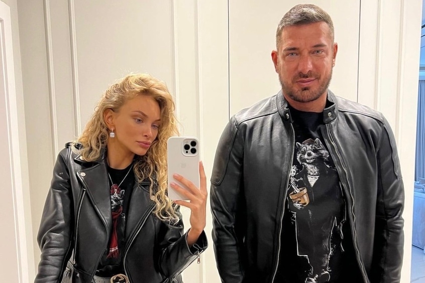 Курбан Омаров со своей избранницей Лерой