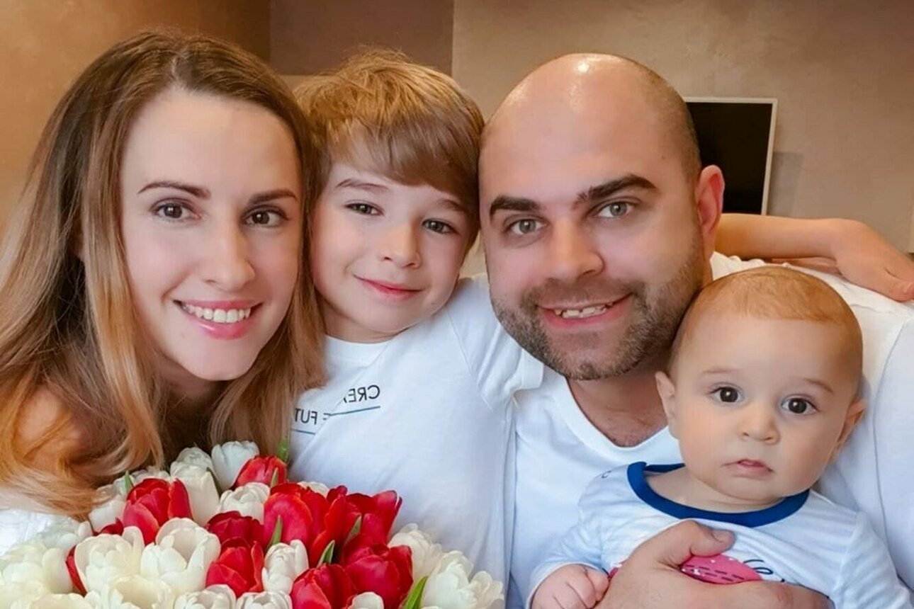 Семья Ольги и Ильи Гажиенко