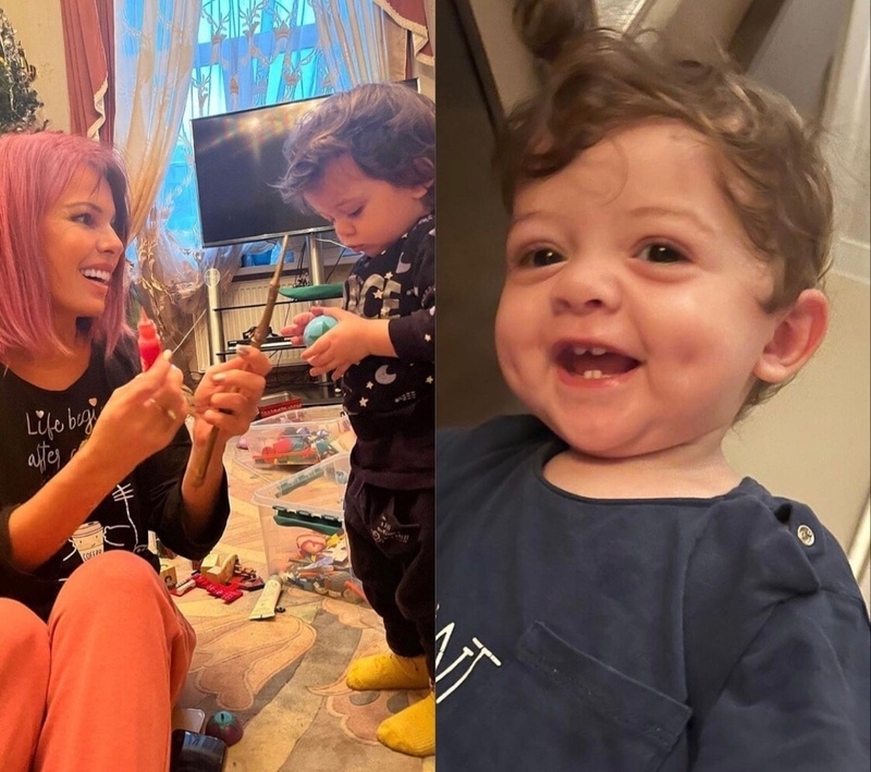 Певица показала своего младшего внука