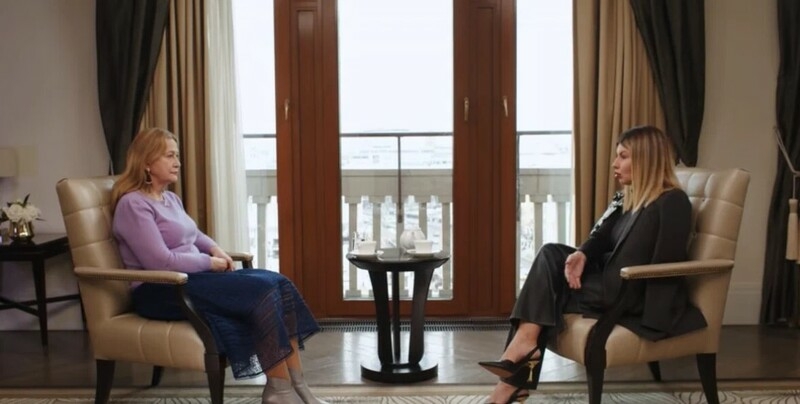 Тамара Глоба на интервью