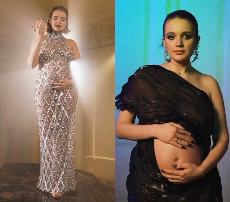 Дочь певицы Славы находится на последних месяцах беременности