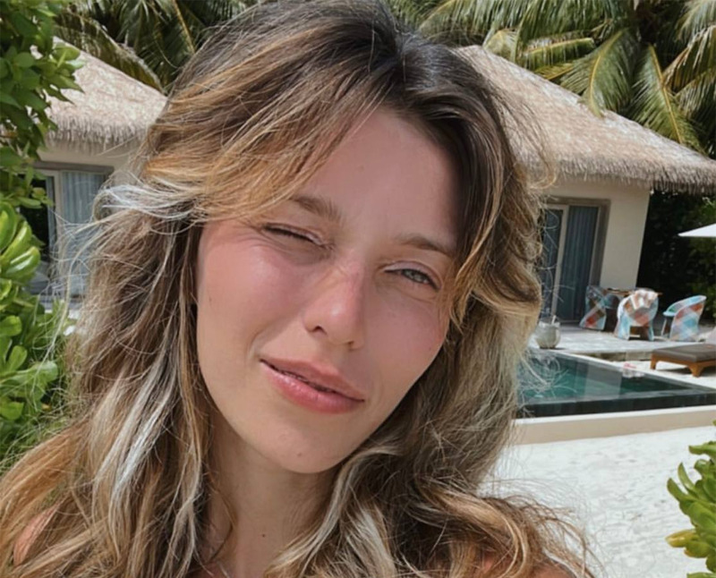 Регина Тодоренко на Мальдивах