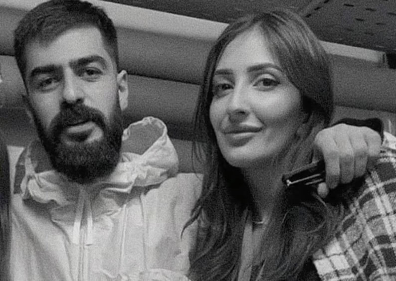 Азамат Кудзаев с Илоной Тускаевой