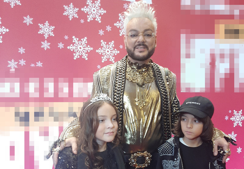 Филипп Киркоров с детьми