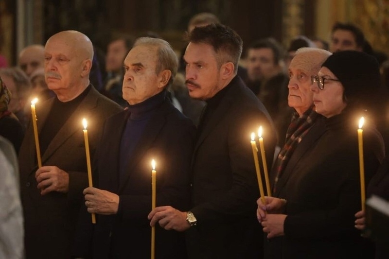 Глеб Панфилов с сыном Иваном