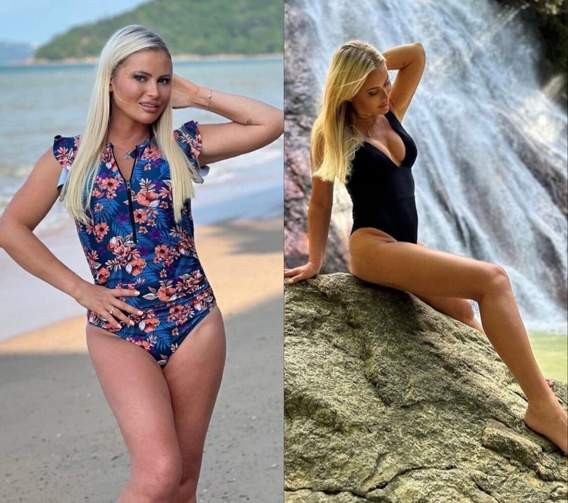 Телеведущая показала свою фигуру в купальнике