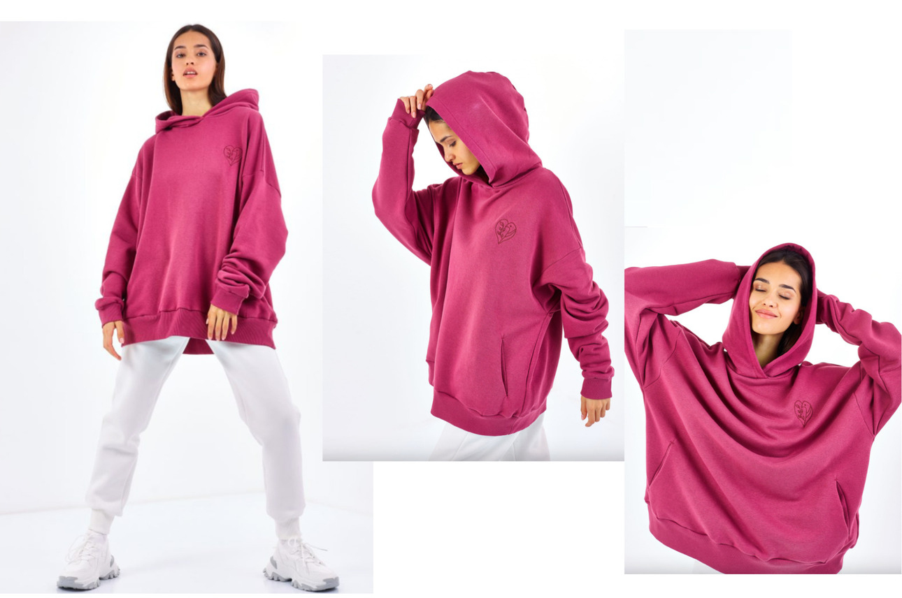 Оттенок Sweet Taboo в зимней коллекции Atmosphere крайне схож с ключевым цветом 2023 года – Viva Magenta